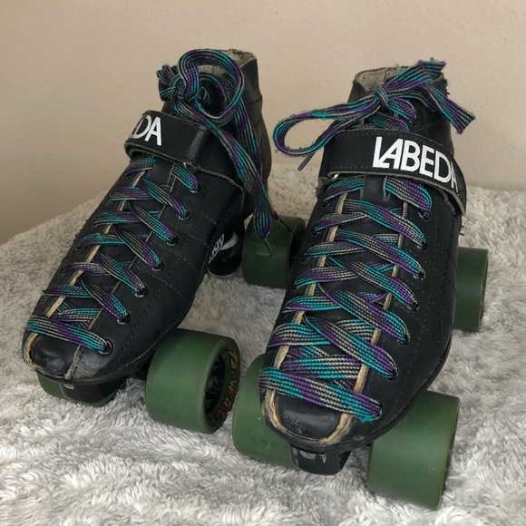 Labeda Shoes Vintage 8s90s Labeda Pro 377 Roller Skates Hard Candy